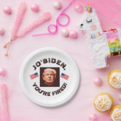 Trump Einweihung 2025 - benutzerdefinierte Farbe Pappteller (Party)