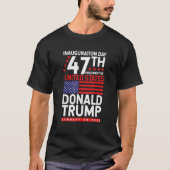 Trump Einweihung 2025 T-Shirt (Vorderseite)