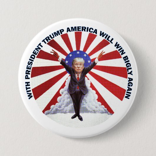 Trump-Einweihung Salute Button (Vorderseite)