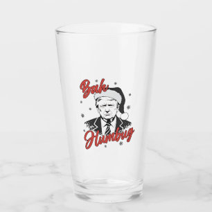 Trump Einweihungstag Weihnachten Weihnachtsfeierta Glas