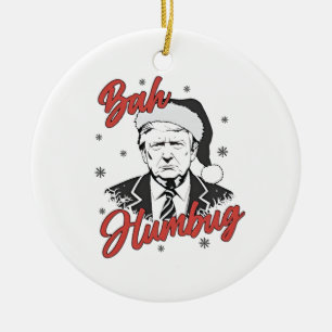 Trump Einweihungstag Weihnachten Weihnachtsfeierta Keramik Ornament