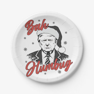 Trump Einweihungstag Weihnachten Weihnachtsfeierta Pappteller