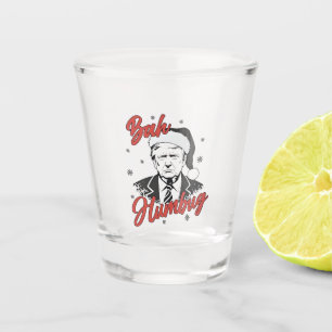 Trump Einweihungstag Weihnachten Weihnachtsfeierta Schnapsglas
