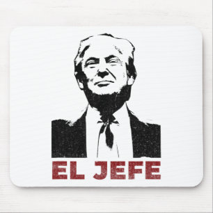 Trump El Jefe Cinco De Mayo Vintag Männer Frauen K Mousepad
