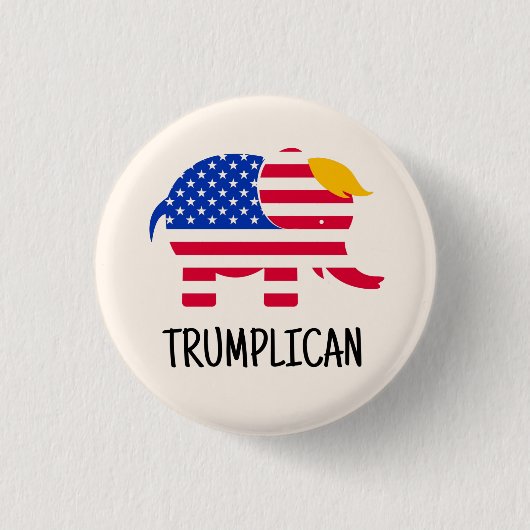Trump Election 2020 Campaign Novelty Gift Button (Vorderseite)