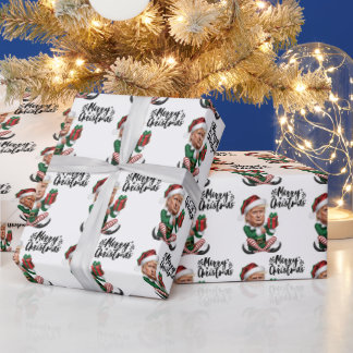 Trump Elf MAGA Holiday Geschenkpapier