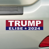 Trump Elise Stefanik 2024 Autoaufkleber (Auf Auto)