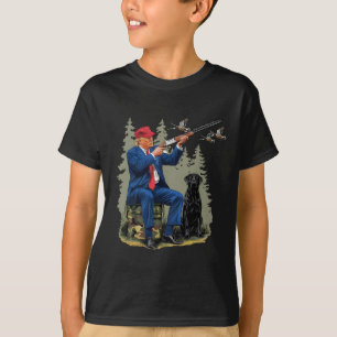 Trump Entenjagd Donald Trump Old School Tarnung T-Shirt