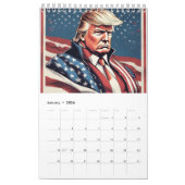 Trump Epic American Flag Calendar Kalender (Jan 2026)