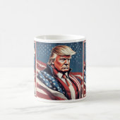 Trump Epic American Flag Tasse (Mittel)
