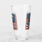 Trump Epic American Flag Trinkbehälter Glas (Rechts)
