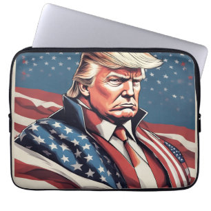 Trump Epic Superhero Laptop Sleeve