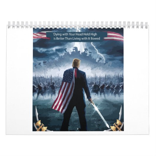 Trump Epic Warrior Calendar Kalender (Titelbild)