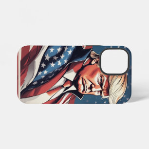 Trump Epischer Amerikanischer Flagge-Handyhülle iPhone 12 Mini Hülle