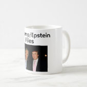 Trump/Epstein-Akten Kaffeetasse (VorderseiteRechts)