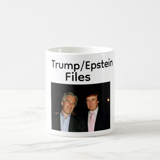 Trump/Epstein-Akten Kaffeetasse (Mittel)