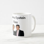 Trump/Epstein-Akten Kaffeetasse (VorderseiteRechts)