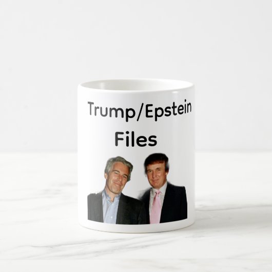 Trump/Epstein-Akten Kaffeetasse (Mittel)