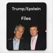 Trump/Epstein-Akten-Mauspad Mousepad (Vorne)