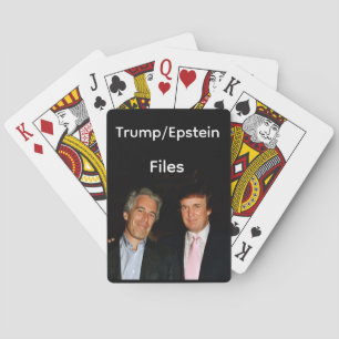 Trump/Epstein-Akten Spielkarten