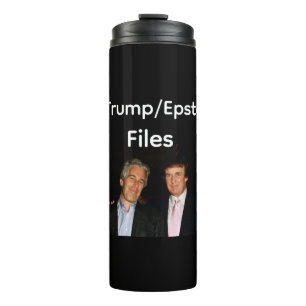 Trump/Epstein-Akten Thermo-Tumbler Thermosbecher