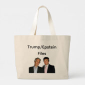 Trump/Epstein Akten Tragetasche (Rückseite)