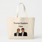Trump/Epstein Akten Tragetasche (Vorne)