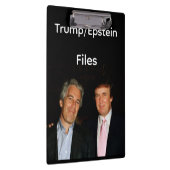 Trump/Epstein-Dateien Klemmbrett (Rechts)
