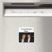Trump/Epstein Files Magnet (In Situ (Geschirrspüler))
