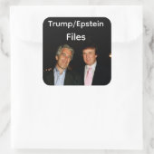 Trump/Epstein Files Sticker (Tasche)