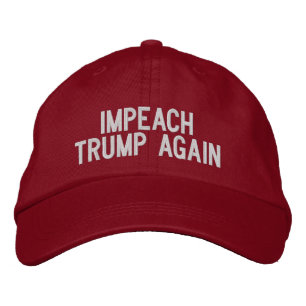 Trump erneut anklagen bestickte baseballkappe