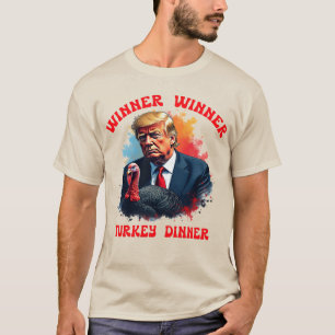 Trump-Erntedank - Gewinner des türkischen Abendess T-Shirt