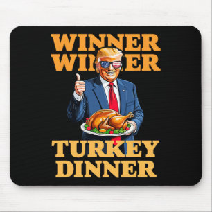 Trump Erntedank Humor Lustiger Trump Gewinner Gewi Mousepad