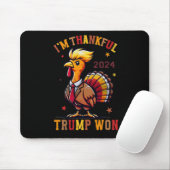 Trump-Erntedank - Ich bin Trump 2024 dankbar Mousepad (Mit Mouse)