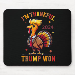Trump-Erntedank - Ich bin Trump 2024 dankbar Mousepad