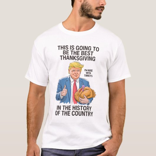 Trump-Erntedank T-Shirt (Vorderseite)