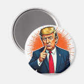 Trump erzählt von den Libs Magnet (Vorderseite/Rückseite)