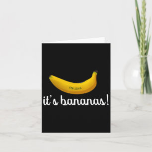 Trump Es ist Banana (für Maßstäbe) Funny Karte