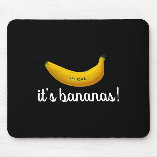 Trump Es ist Banana (für Maßstäbe) Funny Mousepad (Vorne)