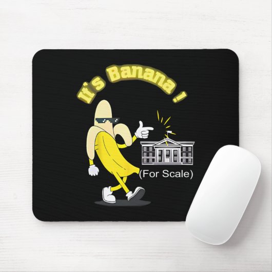 Trump Es ist Banana (für Maßstäbe) Starship Funny  Mousepad (Mit Mouse)