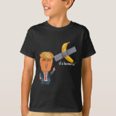Trump Es ist Banana (für Maßstäbe) Starship Funny  T-Shirt (Vorderseite)