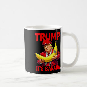 Trump Es ist Nana (für Maßstäbe) Funny Meme Kaffeetasse