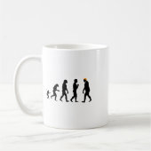 Trump Evolution Resist Funny Donald Trump Kaffeetasse (Links)