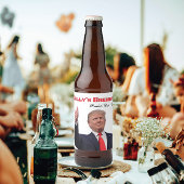 Trump Fab Creative fun Beer Bottle Label Bierflaschenetikett