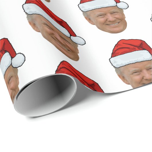 Trump Face Geschenkpapier (Rolleneckpunkt)