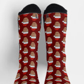 Trump Face Gift Socken (Oben)