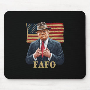 Trump Fafo F Herum Finden Sie Es Heraus Us Flagge Mousepad