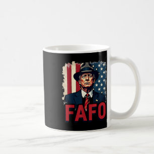 Trump Fafo F rund um die US-Flagge Vintag _1 Kaffeetasse
