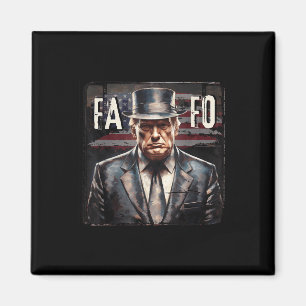 Trump Fafo F rund um unsere Fahne Vintag _3 Magnet