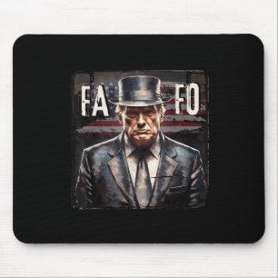 Trump Fafo F rund um unsere Fahne Vintag _3 Mousepad